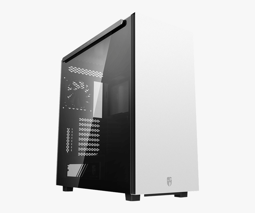 Macube 550 Wh Tempered Glass, No Psu, E-atx, White, - Deepcool Gamer Storm Macube 550, HD Png Download, Free Download