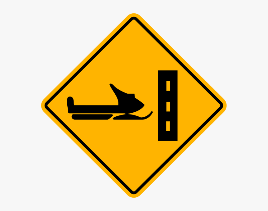 Falling Rocks Road Sign Clipart , Png Download - High Water Road Sign, Transparent Png, Free Download