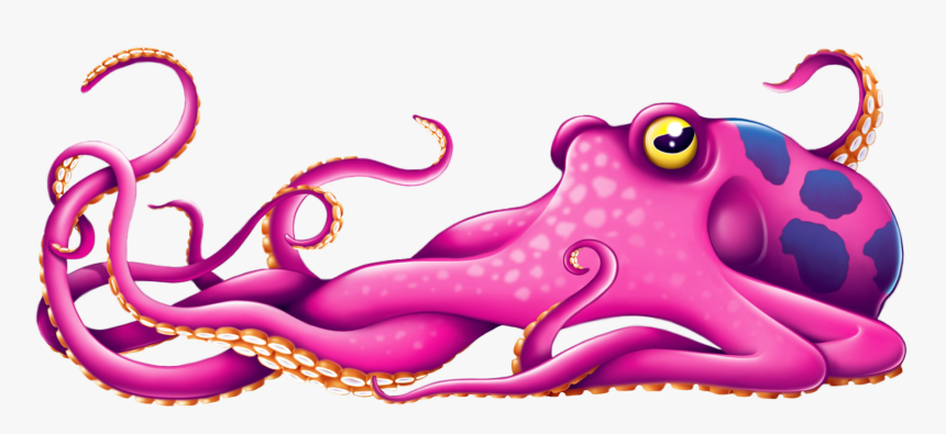 Octopus Png - Octopus Pink Clipart, Transparent Png, Free Download