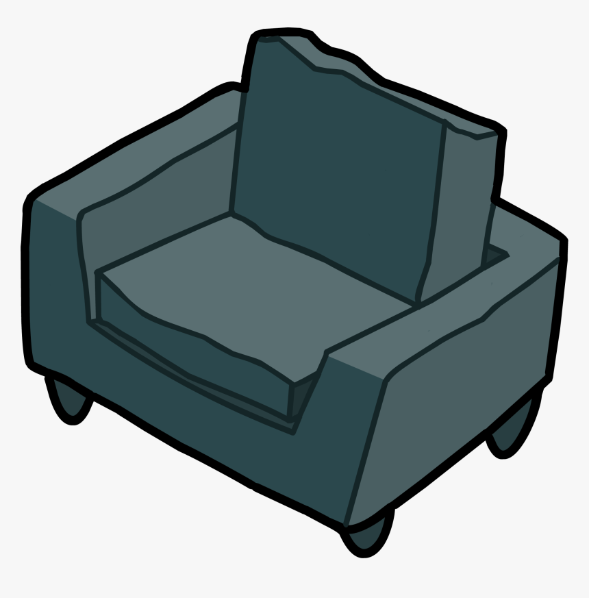 Club Penguin Wiki - Sofa Bed, HD Png Download, Free Download