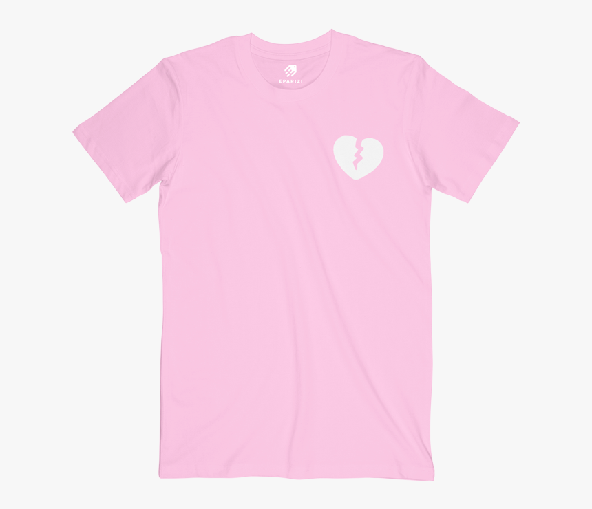 Broken Heart Light Pink T Shirt - Dont Believe Me Just Watch Shirt, HD ...