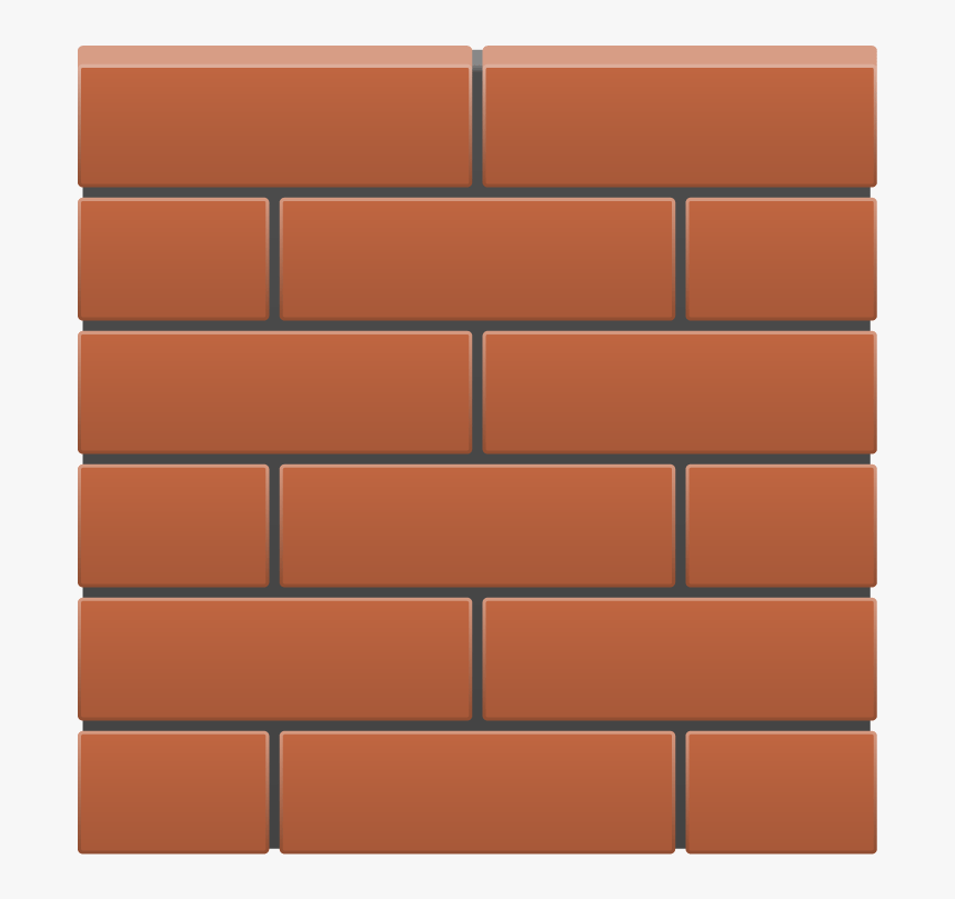 Clip Art Cartoon Brick Wall - Brickwork, HD Png Download - kindpng
