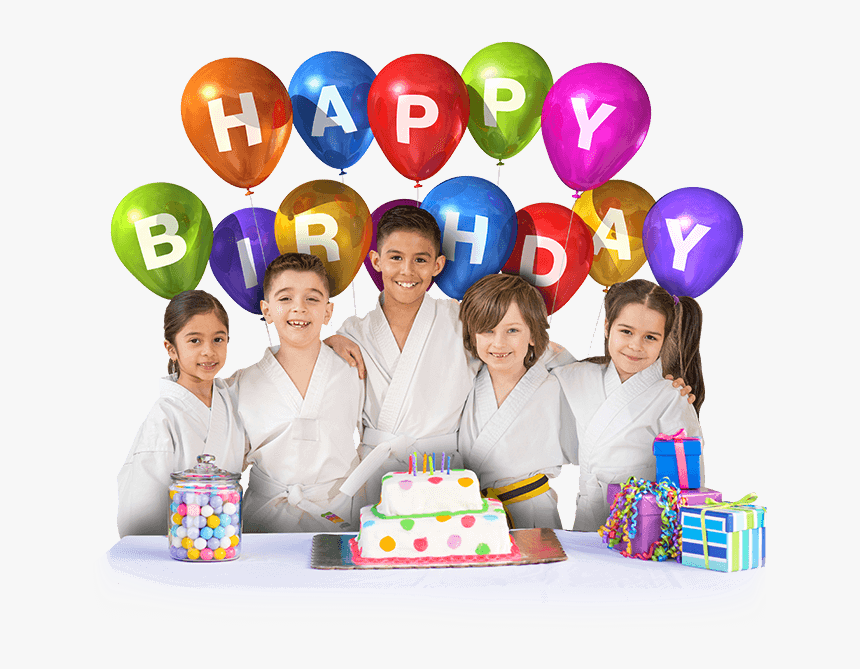 Children Birthday Parties - Happy Birthday Balloon Png Transparent Background, Png Download, Free Download