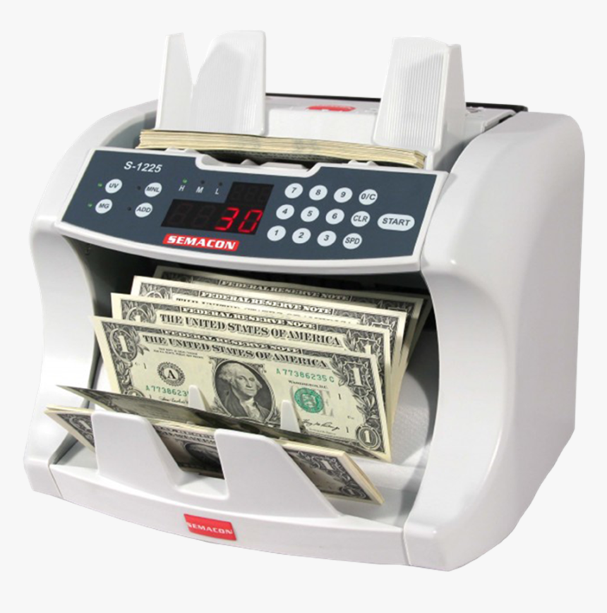 Bank Money Counting Machine, HD Png Download, Free Download