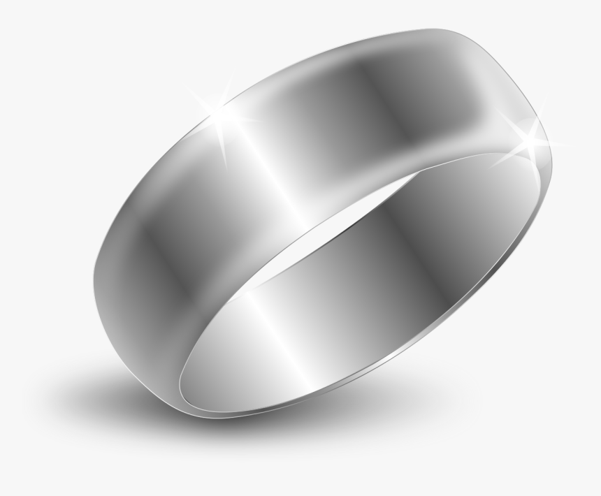 Silver Ring Clipart, HD Png Download, Free Download