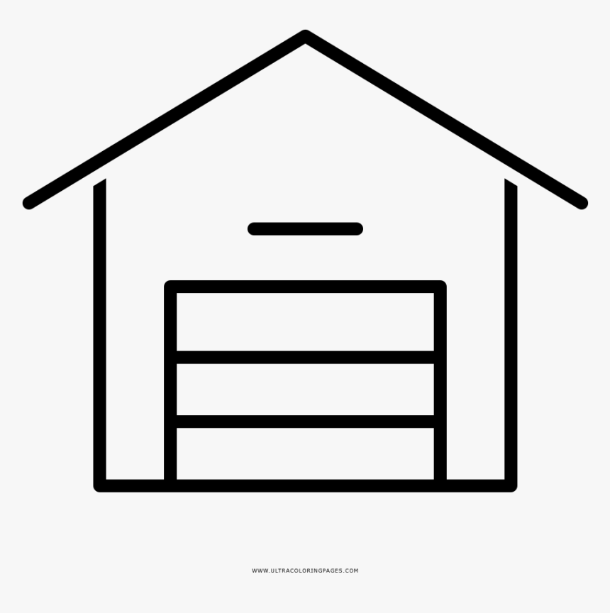 Warehouse Coloring Page, HD Png Download, Free Download