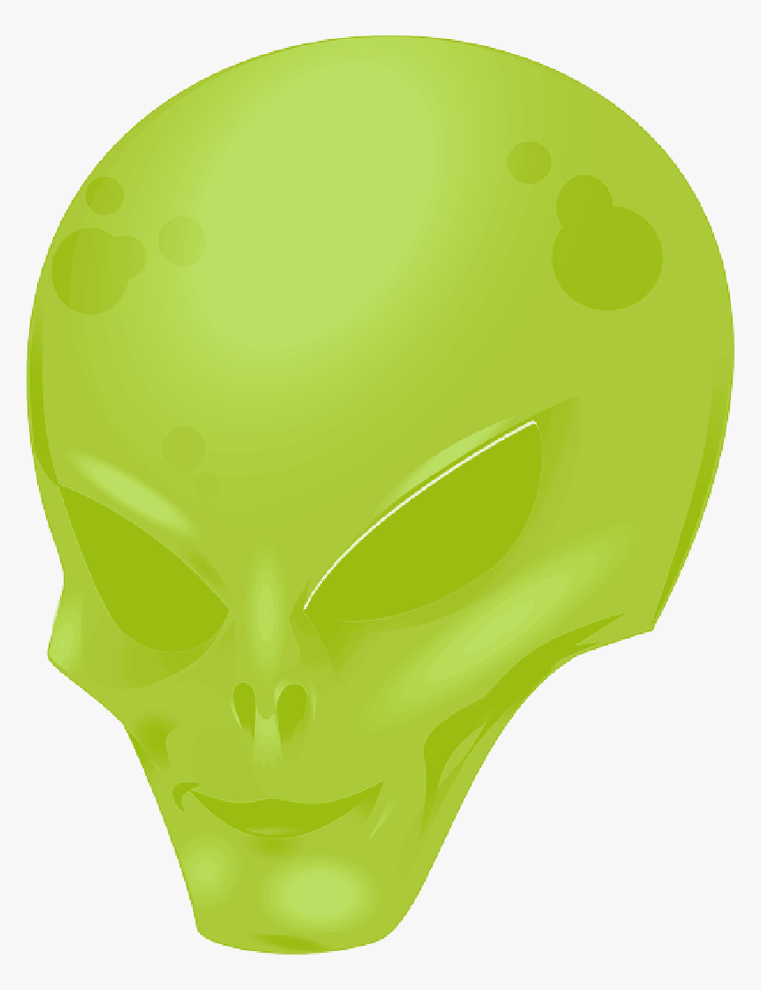 Alien, Martian, Cosmic, Face, Green,, HD Png Download, Free Download