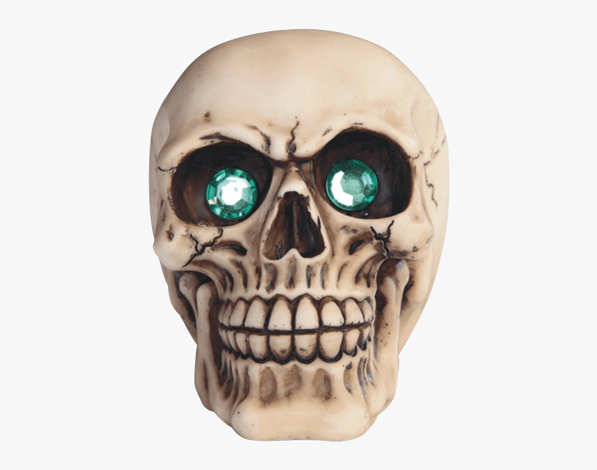 Green Eyed Skull, HD Png Download, Free Download