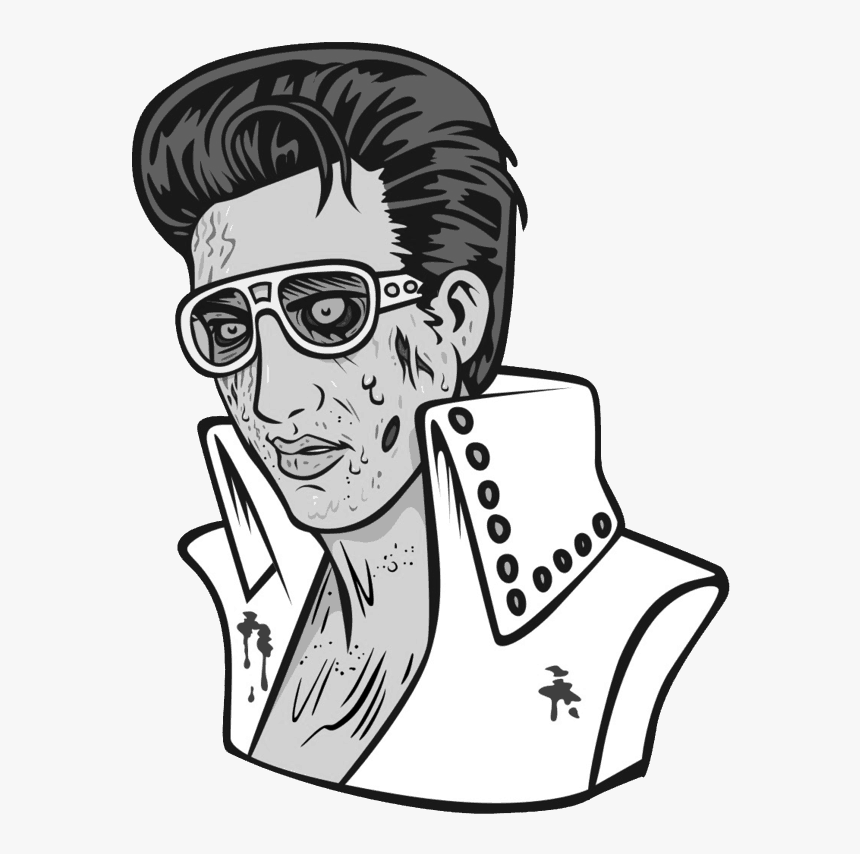 Zombie Elvis Disgraceland, HD Png Download, Free Download