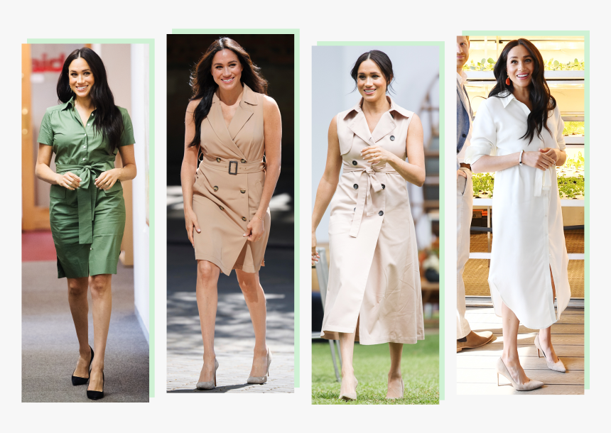 Everything Meghan Markle Wore On Her South Africa Tour - Meghan Markle Africa Tour Outfits, HD Png Download, Free Download