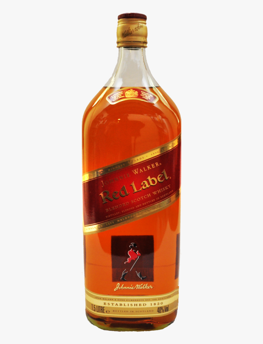 Whisky Red Label 1 5, HD Png Download, Free Download