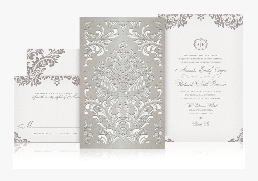 Clip Art Laser Wedding Invitations - Wedding Invitation, HD Png Download, Free Download