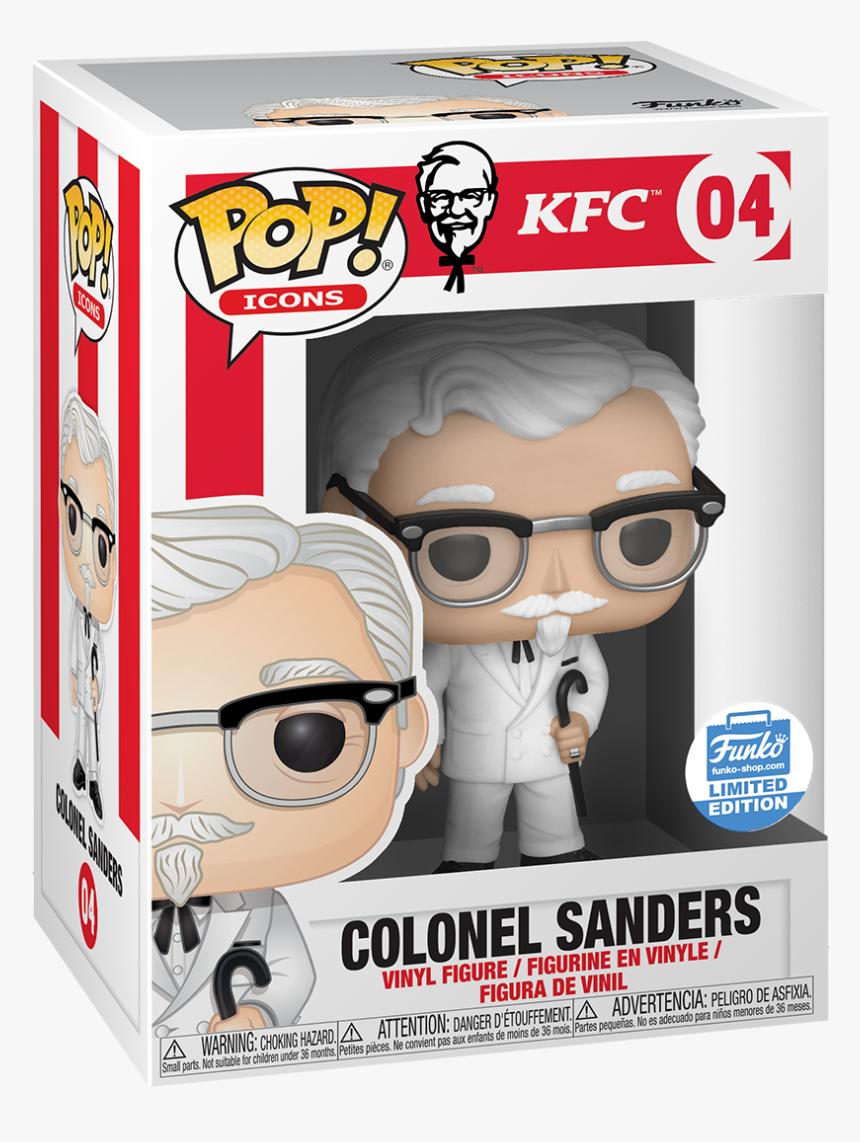 Colonel Sanders Funko Pop, HD Png Download, Free Download