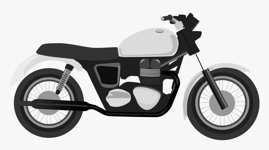 Motorcycle Clipart Images Coloured Motorcycle In The - Motorcycle Bike Clipart Png, Transparent Png, Free Download
