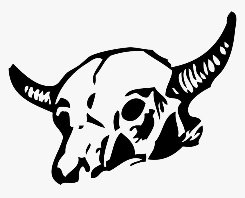 Download Cow Skull Svg Clip Arts - Animal Bones Clip Art, HD Png ...