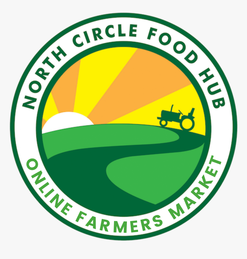 North Circle Food Hub - Circle Logo Food, HD Png Download, Free Download