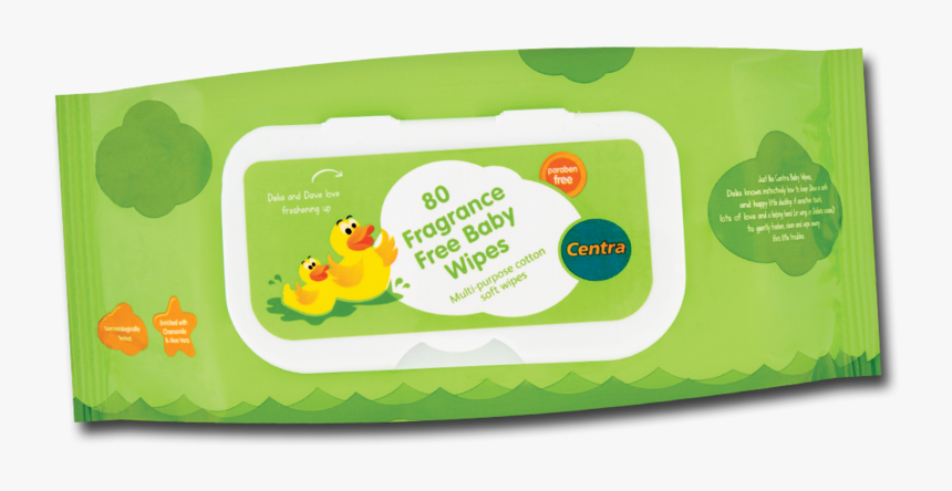 Ct Babywipesfragrancefree - Centra Baby Wipes, HD Png Download, Free Download