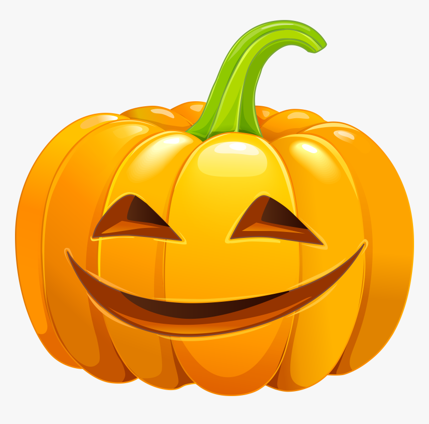 Smiling Carved Pumpkin Png Clip Art Image, Transparent Png, Free Download