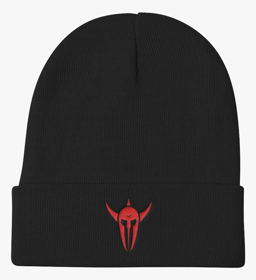 Vikinghelmetprintfile 01 Mockup Black Red Original - Beanie, HD Png Download, Free Download