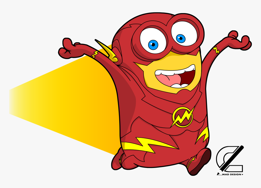 The Flash Dc Minion - Minions Flash, HD Png Download, Free Download