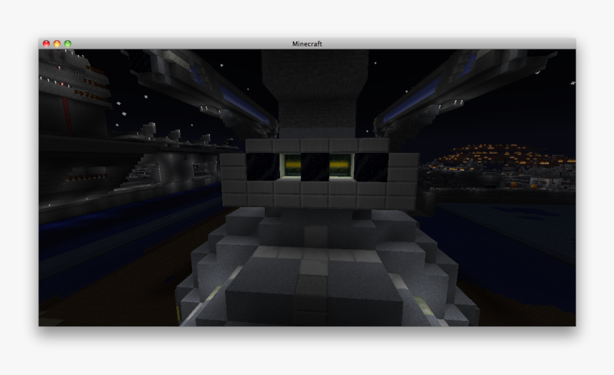 Uss Enterprise Refit Minecraft, HD Png Download, Free Download