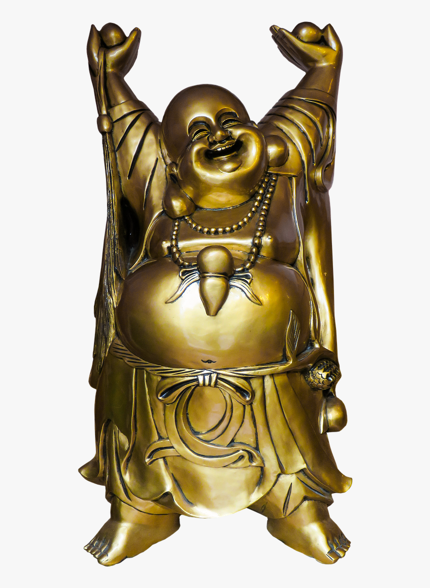 Happy Buddha Statue Transparent, HD Png Download, Free Download