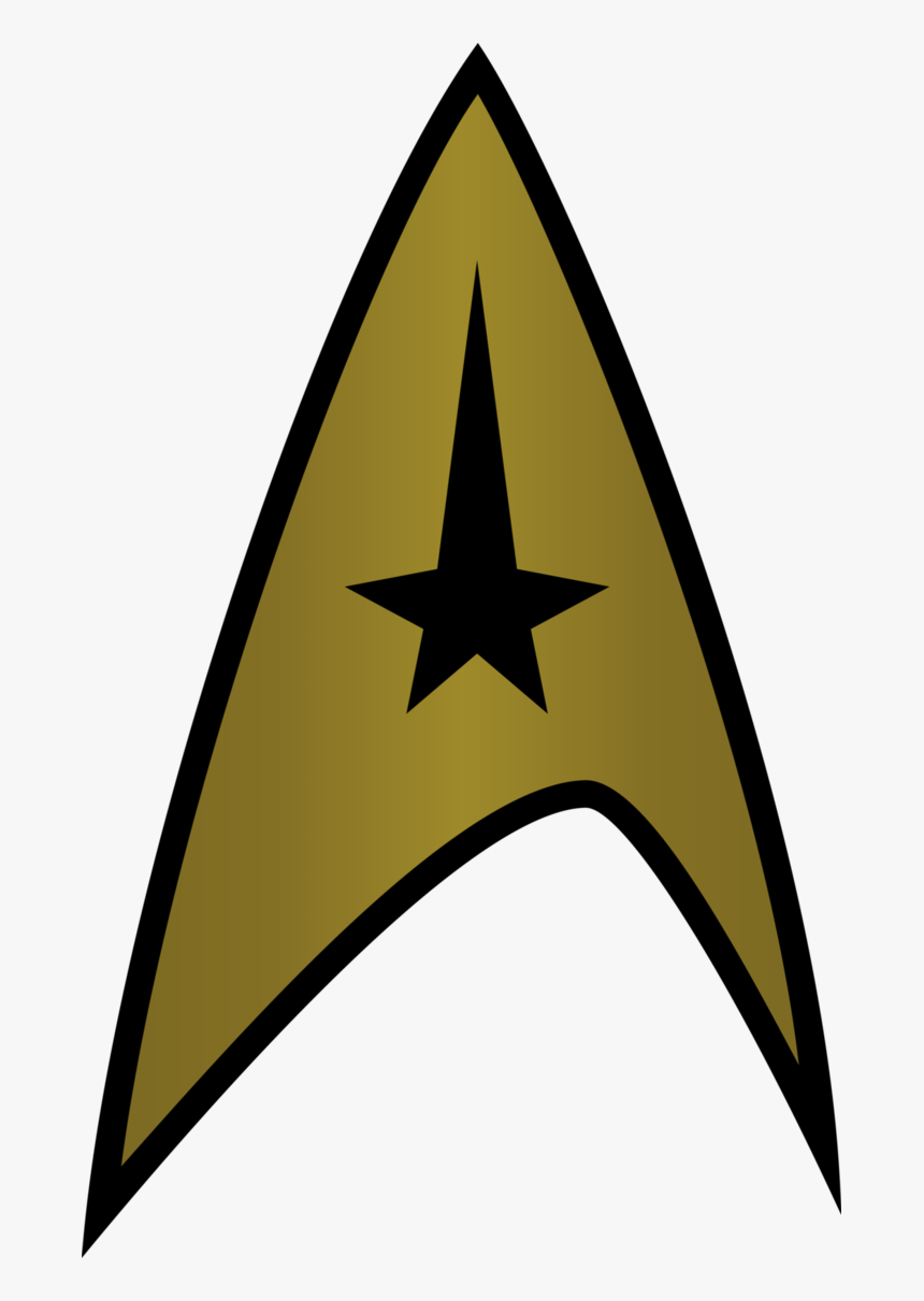 Star Trek Starfleet Insignia Clipart , Png Download - Transparent Star Trek Logo, Png Download, Free Download