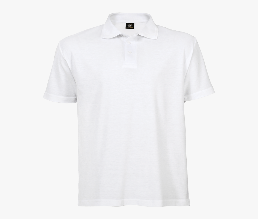 Blank Black Shirt Png - White Uniform Polo Shirt, Transparent Png, Free Download