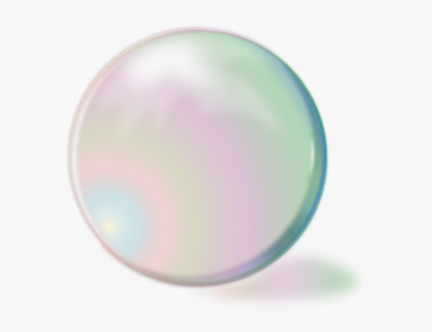 Silver Bubble Png Png Download - Transparent Soap Bubble Png, Png Download, Free Download
