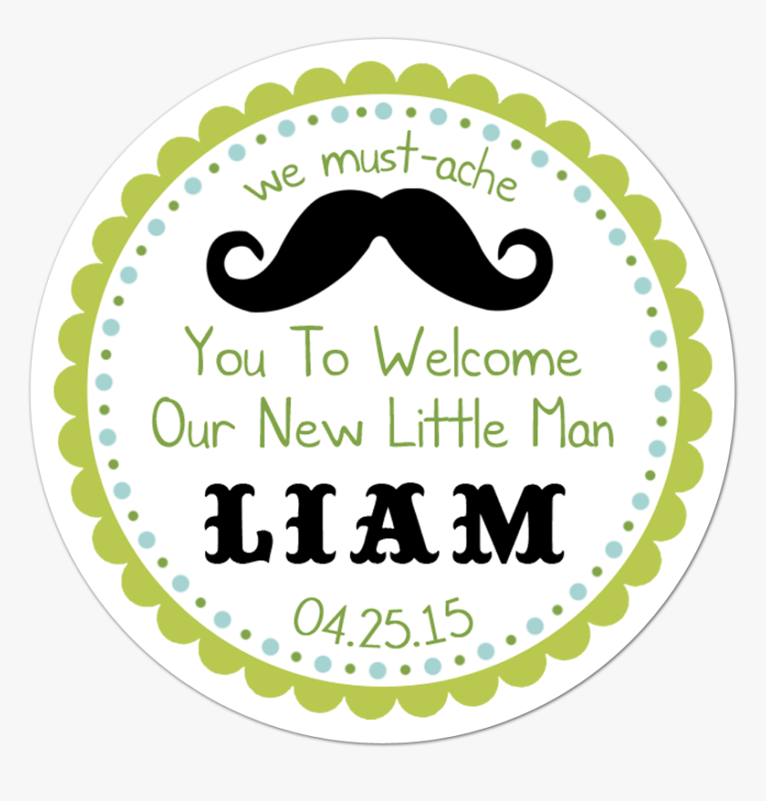 Mustache Png Little Man - No Stamp Transparent Background, Png Download, Free Download