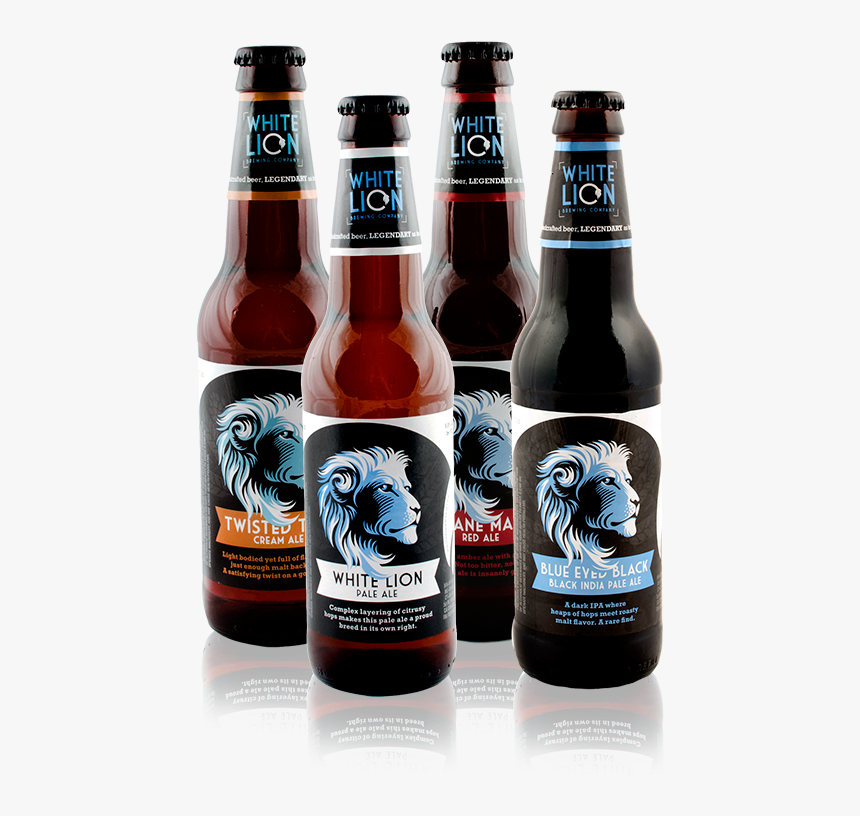 White Lion Brewing Company - Beer Bottle, HD Png Download, Free Download