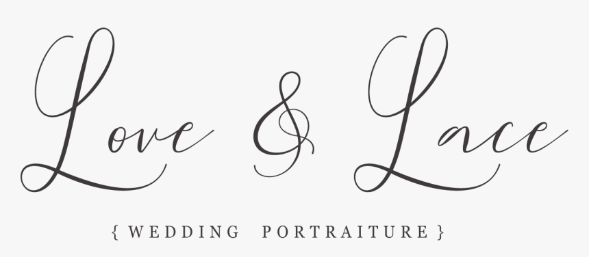 { Love & Lace } Wedding Portraiture - Calligraphy, HD Png Download ...