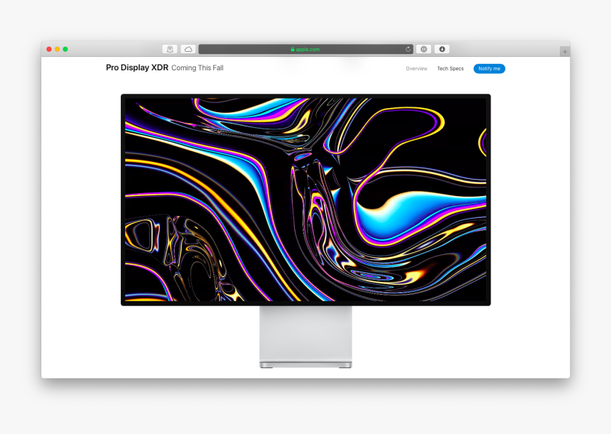 New Mac Pro Display Xdr - Монитор Pro Display Xdr, HD Png Download, Free Download