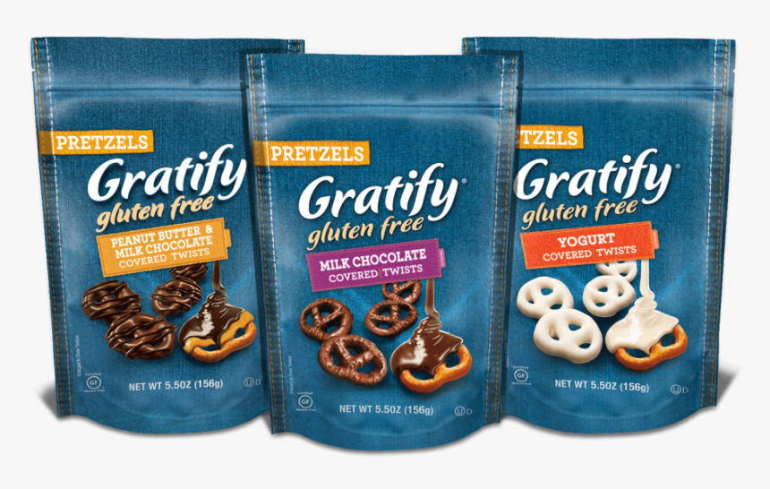 Gratify Gluten Free Covered Pretzels - Cookies And Crackers, HD Png Download, Free Download