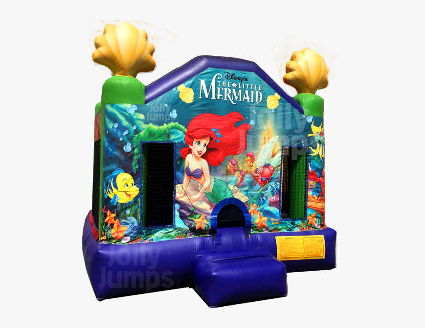 Little Mermaid - Bounce House - Little Mermaid, HD Png Download, Free Download