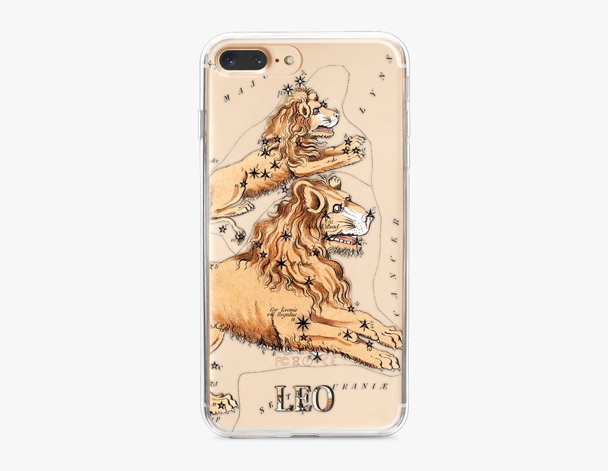 Leo Iphone 7 / 8 Plus Case - Vintage Zodiac Astrological Art Print Leo, HD Png Download, Free Download