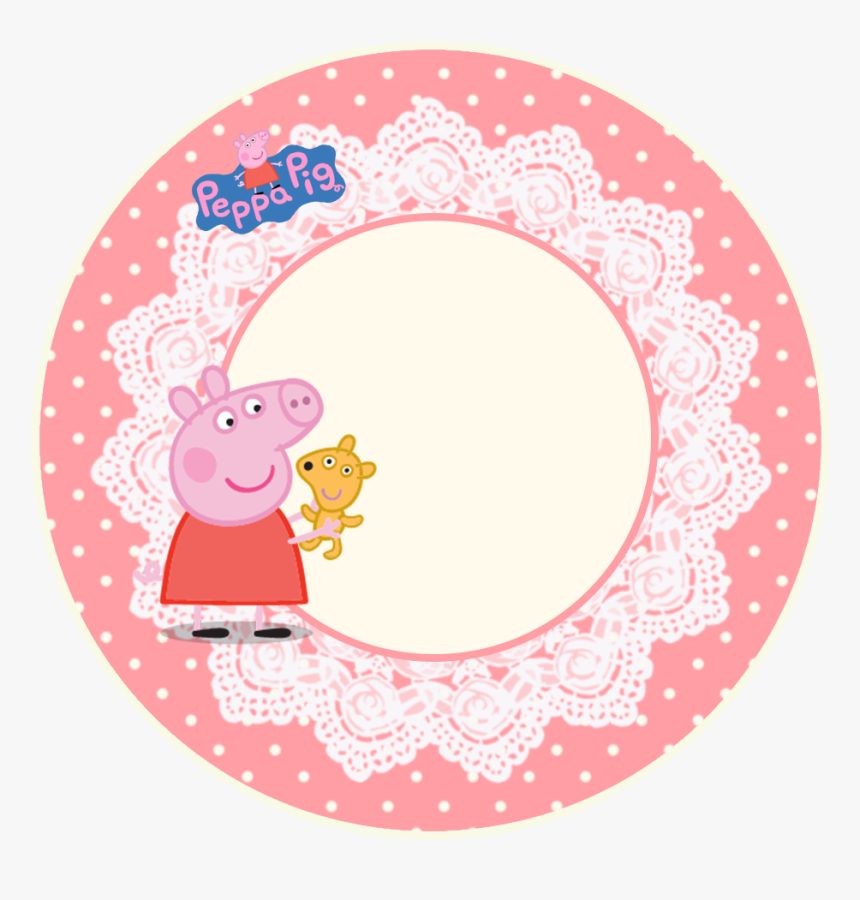 Peppa Pig Toppers Png, Transparent Png, Free Download