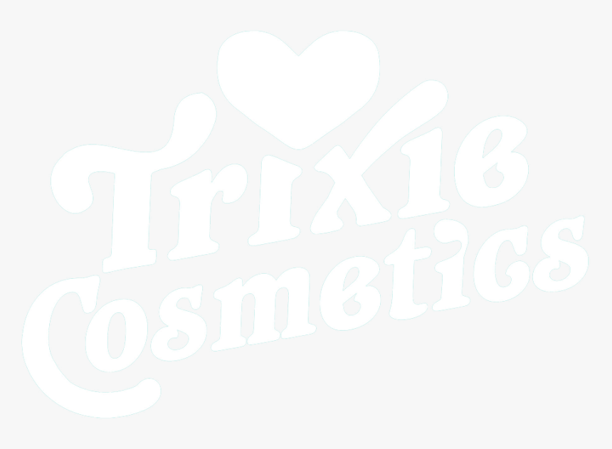 Transparent White Sparkles Png - Trixie Cosmetics Logo, Png Download, Free Download