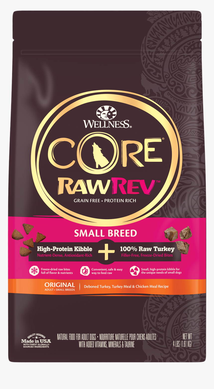 Wellness Core Rawrev Small Breed Dog Food - Wellness Core Dog Food Raw Rev, HD Png Download, Free Download