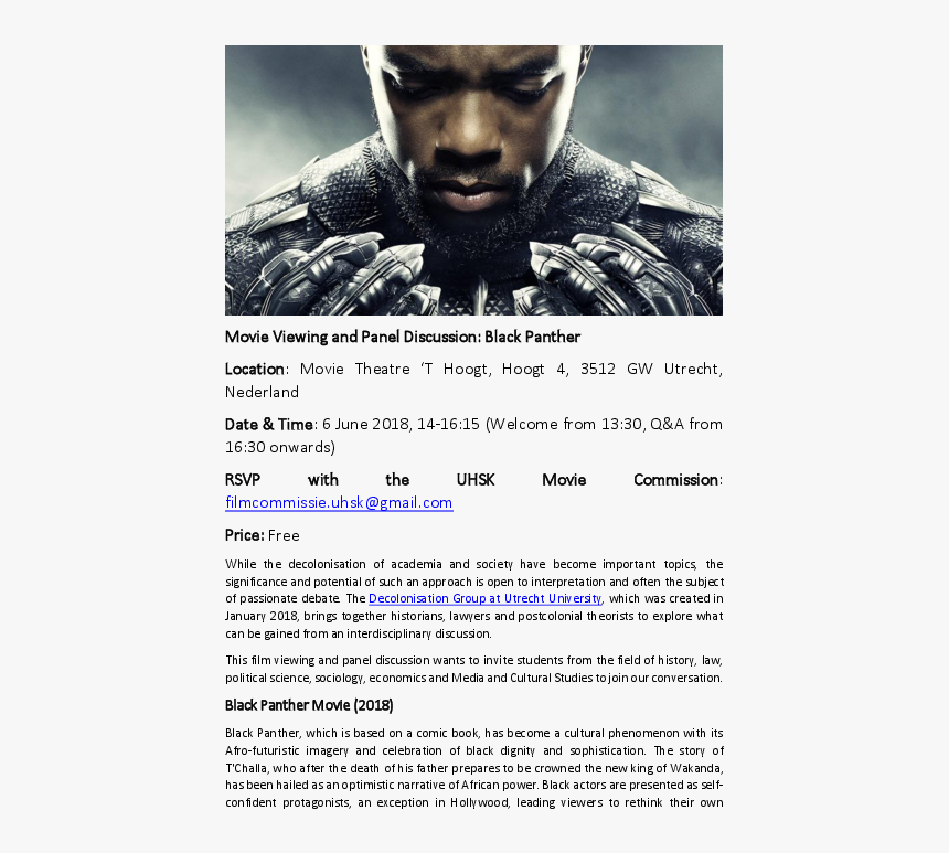 Black Panther The King Of Wakanda, HD Png Download, Free Download