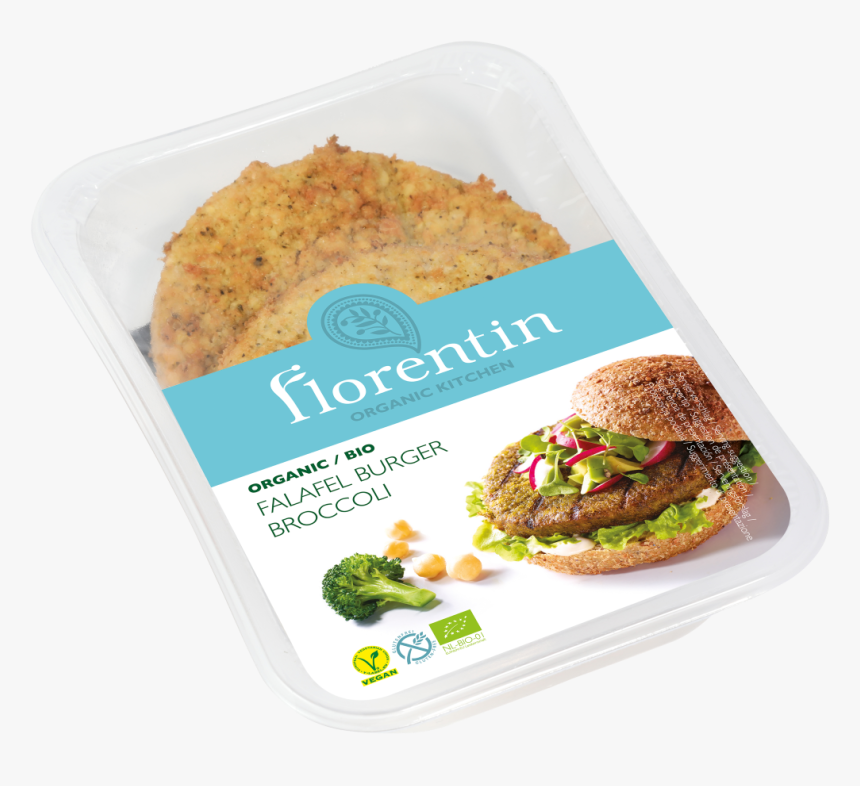 Falafel Burger Mit Brokkoli Bio, 180g - Florentin Mhd:, HD Png Download, Free Download