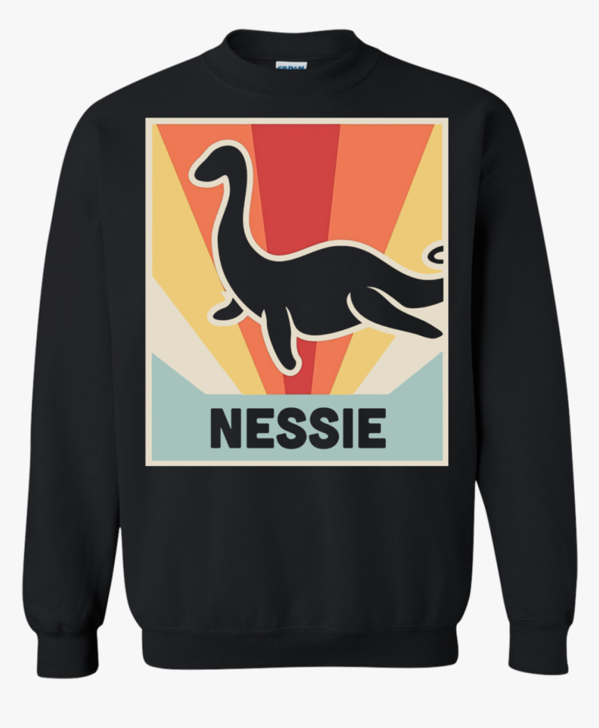 Retro Loch Ness Monster T Shirt Hoodie Sweater, HD Png Download, Free Download