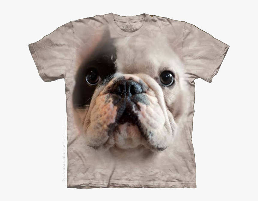 French Bulldog Face Shirt, HD Png Download, Free Download