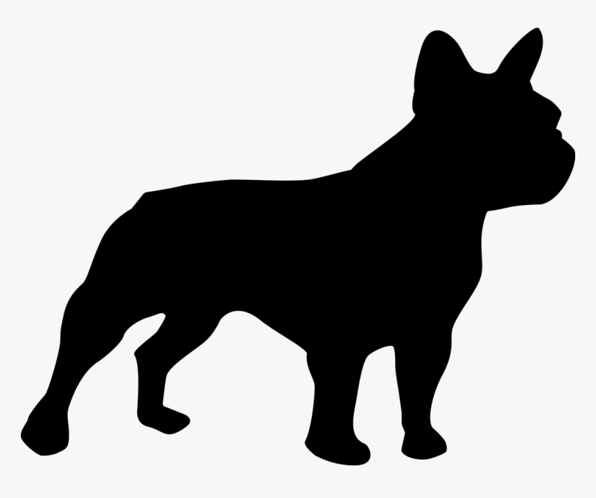 Bulldog Logo - Sillouhette - Companion Dog, HD Png Download - kindpng