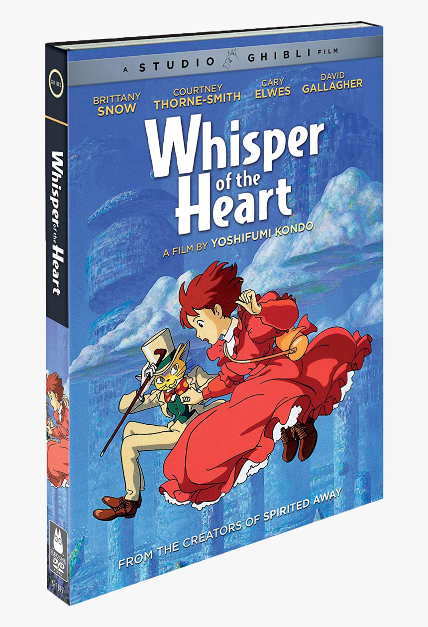 Transparent Animated Heart Png - Whisper Of The Heart Cover, Png Download, Free Download