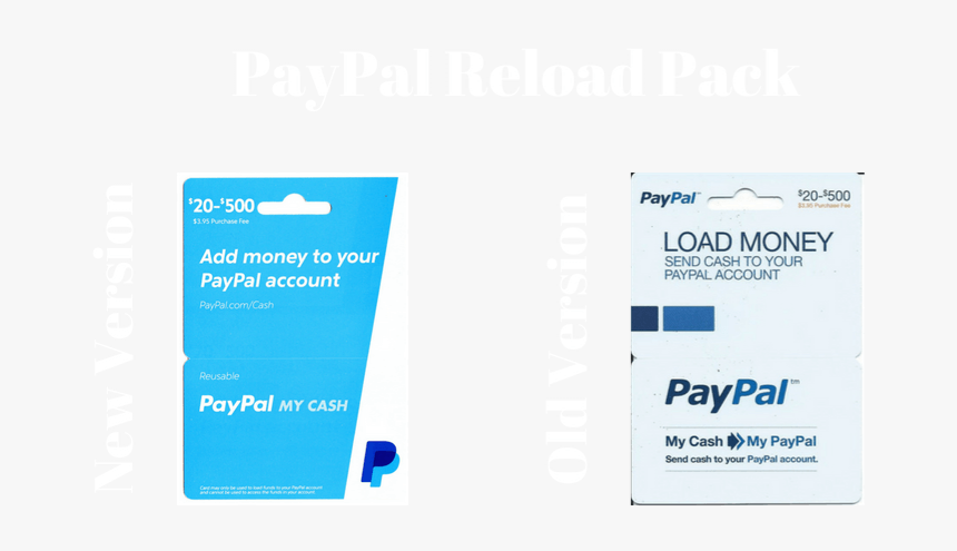 Paypal Reload Pack - Paypal Prepaid Reload Pack, HD Png Download, Free Download