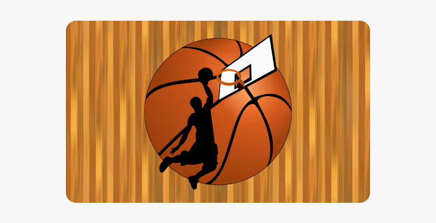 Slam Dunk Basketball Player Doormat 30"x18" - Basketball Tournament Png, Transparent Png, Free Download