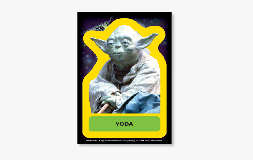 Yoda Character Sticker Artwork - Yoda Empire Strikes Back, HD Png Download, Free Download