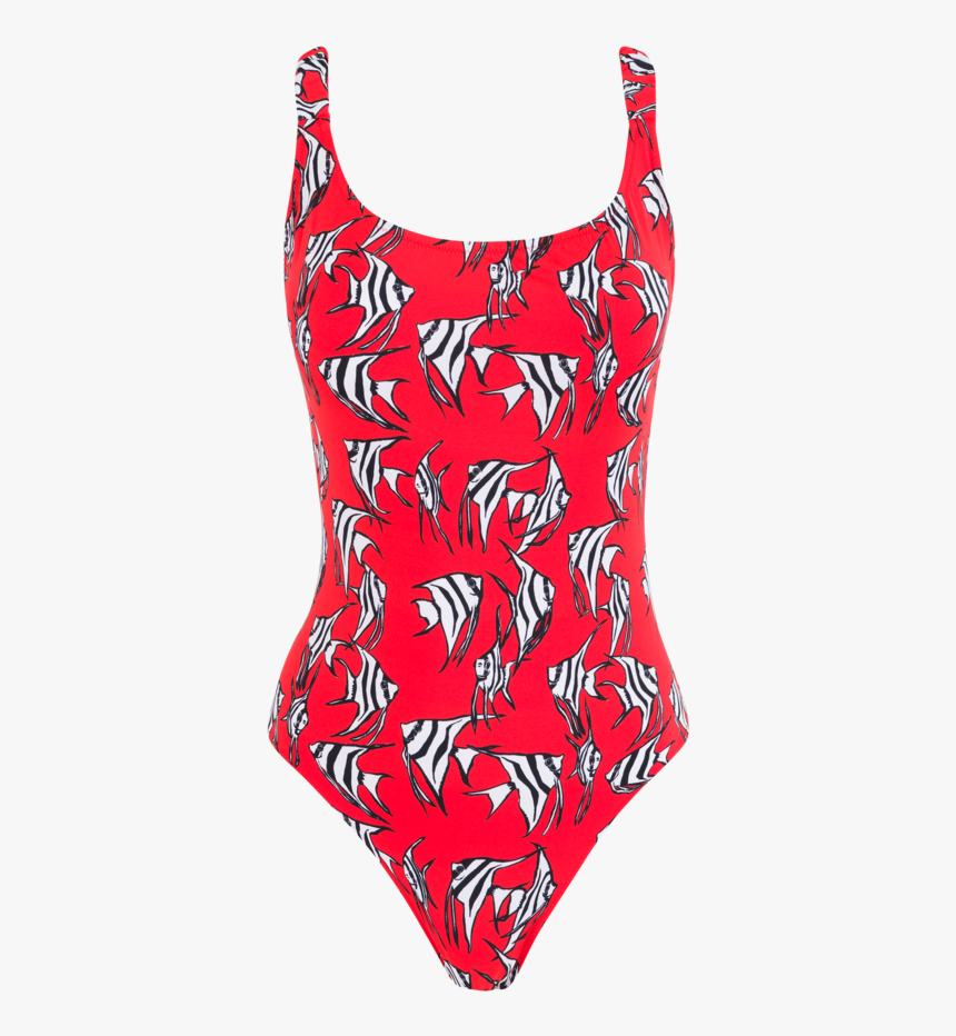 Select Red Angelfish - Maillot, HD Png Download - kindpng