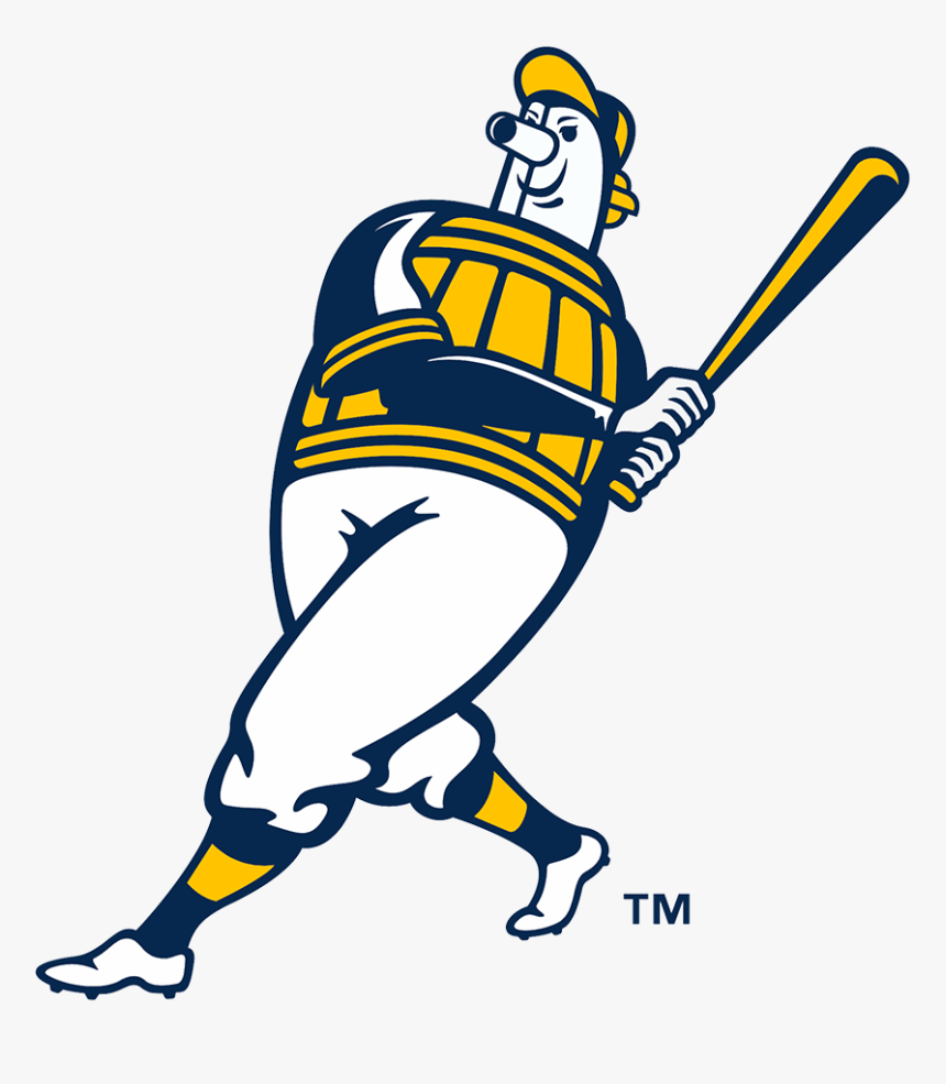 New Brewers Barrelman Logo, HD Png Download, Free Download